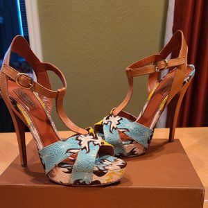 Missoni platform heels 9M